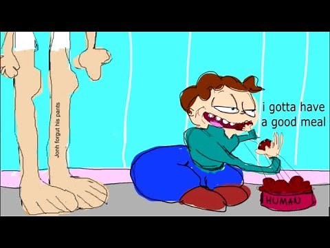 Garfielf but everyone is Jonh
