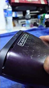Black and Decker handheld steamer, not working repaired #blackanddecker #steamer #iron