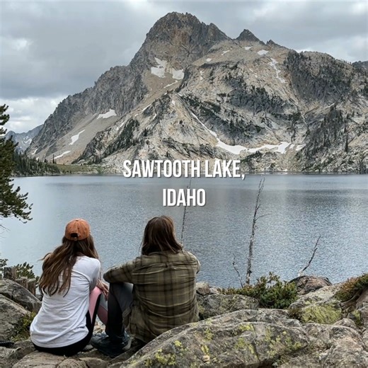Sawtooth Lake is a ten mile hike located in the Sawtooth Mountain range in Idaho. #fypage #Idaho #fyp #virals #fypシ #viralposts #hikingadventures | Cody & Kellie