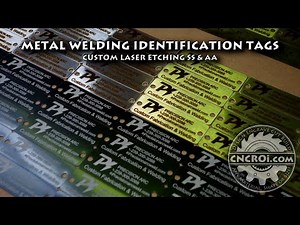 Custom Metal Welding Identification Tags