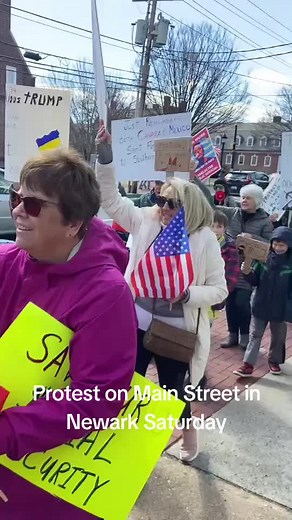 Demonstration for Democracy in Newark, New Jersey