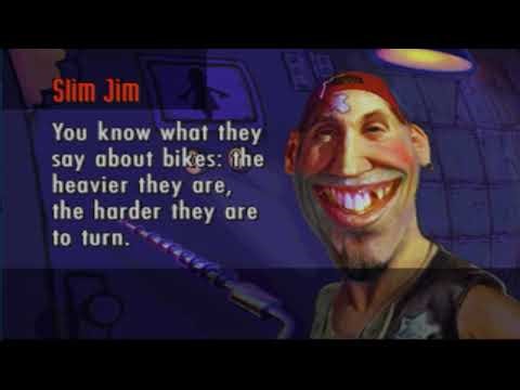 Road Rash - PSX (1995) | Big Game mode | Level 1 | Playthrough