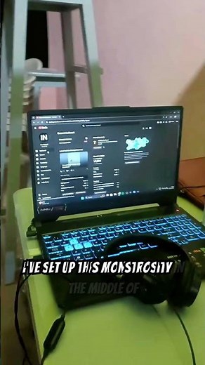 This Jungle Gaming Setup is WILD!