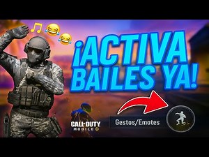 😱 ¡ACTIVA LOS BAILES en COD Mobile YA! (Emotes y Gestos 2025)