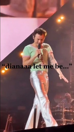 Harry Styles singing Diana - One Direction