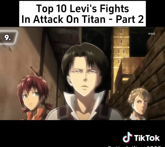 Top 10 Levi’s Fights In Attack On Titan - Part 2