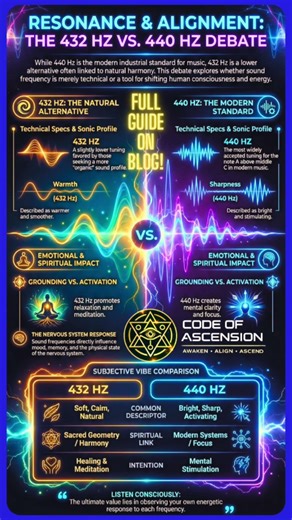 432 Hz vs 440 Hz: The Real Difference in Sound, Energy, and Consciousness
