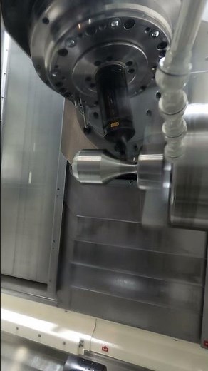 Amazing 5 axis turning on DMG MORI NTX machine