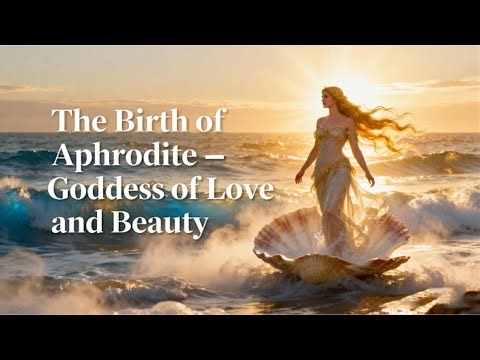 The Birth of Aphrodite – Goddess of Love and Beauty | Greek Mythology Story (AI Narration)