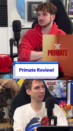 Primate Review! @The Escape Pod Podcast @Wafellow @hat guy 🦒 #theescapepodpodcast #theescapepodpatreon #tiktokfilmtvcompetition #primate #horror