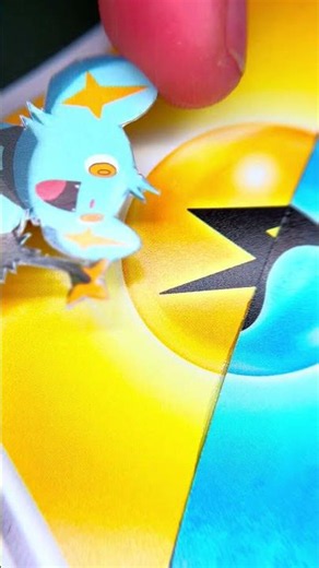 Water and Lightning Energy Combined Into 3D ART 🤯 #pokemon #craft