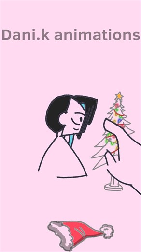 Merry Christmas from Dani.k animations#animation #chrostmas #cool#fyp #viral#jolly #dani