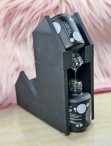 Gel Nail Polish Holder & Transfer Stand - Angled Bottle Drainer Tool - Etsy