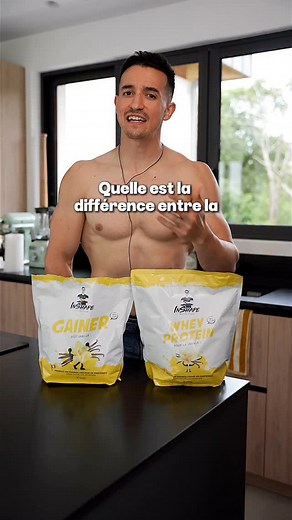 Gainer VS Whey : quelle est la différence ?? 😱 | Inshape nutrition