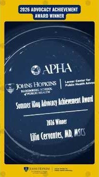 Dr. Lilia Cervantes Shares Her Thanks | 2026 Advocacy Achievement Award