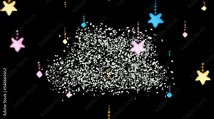 animated footage of congratulation cards, perfect for, editing, content creator, intro, outro, slide, opening, advertisement, etc.