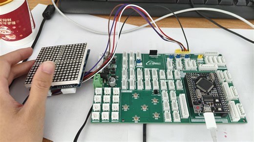 讲解RGB颜色显示模块基本的图形化代码