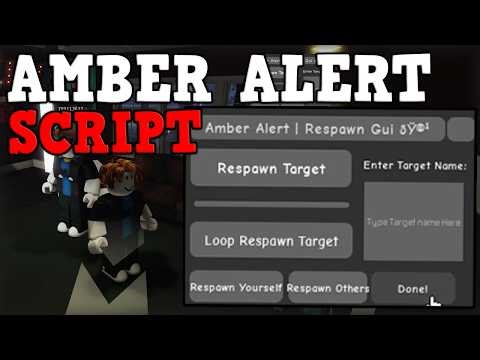[💀OP] Amber Alert NEW Script Spawn All Players And Troll Players - Roblox