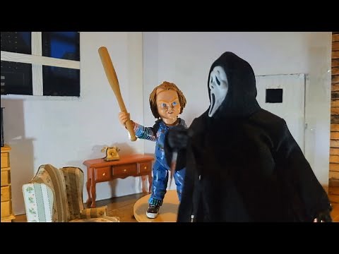 Chucky vs Ghostface - Horror Stop Motion Animation