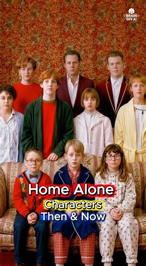 Home Alone Characters — Then & Now (1990 → Today)
