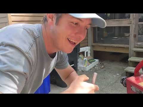 How to adjust and tighten the parking brake on a toro grandstand