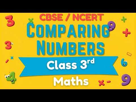 Comparing Numbers Class 3 Maths. Greater Than Less than. Comparing Numbers. More Than Less Than.