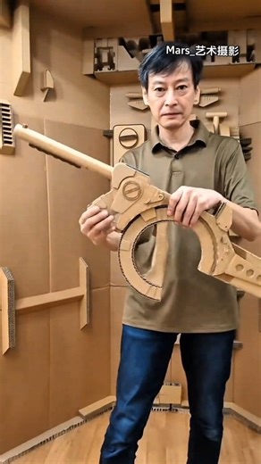 430K views · 5.7K reactions | Japanese artist creates robotic arms and clothing out of cardboard কার্ডবোর্ড দিয়ে রোবটিক্স অস্ত্র ও পোশাক তৈরি করে হৈচৈ ফেলেছেন জাপানিজ শিল্পী। #Japanese #artist #creates #robotic #arms #clothing #cardboard #Amazing #highlights #follower | Sheikh Jalal | Facebook