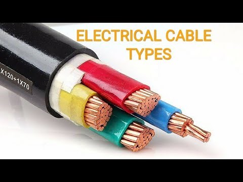 #ElectricalCableTypes ELECTRICAL CABLE TYPES AND EXPLANATION