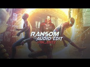 Ransom - Lil Tecca Audio Edit @RK_editz_yt1