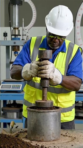 compaction test #Test#soil#Mechanics#science