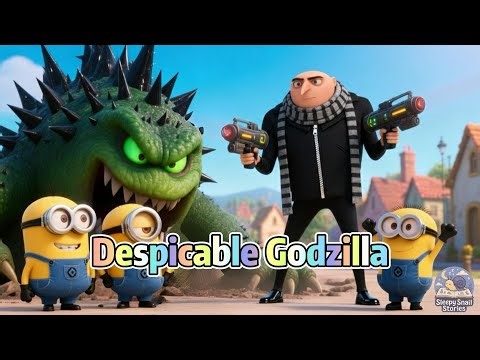 Minions vs Godzilla: The Battle That Almost Destroyed Their Village! #Minions #Godzilla #Animation
