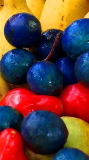 Fresh mango pudding & fruit salad | village style #villagecooking #recipe