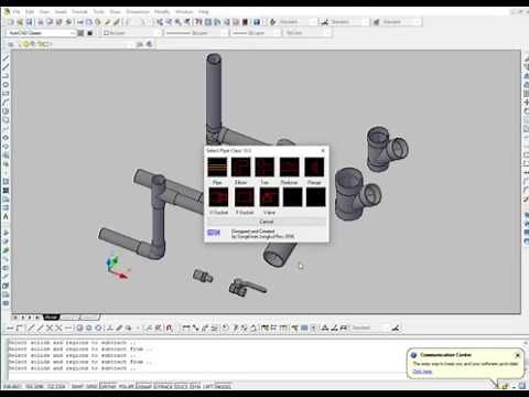 Autolisp Piping 3D