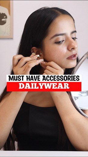 Tanya Harchani | YouTuber | Share this reel with me for the links . . . . . . . . {must have accessories,accessories,gold accessories,Dailywear accessories,snake... | Instagram