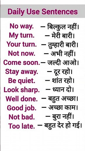 Daily Use English Sentences | Spoken English Practice | English Speaking Practice.
