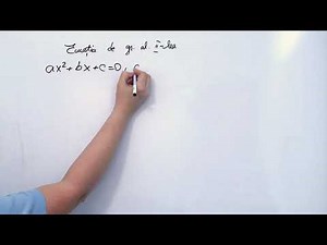 The second degree equation