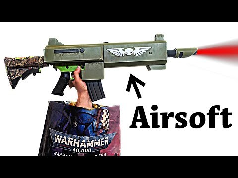 3D Print a BATTLE-READY Airsoft Lasgun! | Warhammer 40k | Guardsman Cosplay