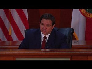 WEB EXTRA: Florida Governor Ron DeSantis Holds COVID-19 Roundtable