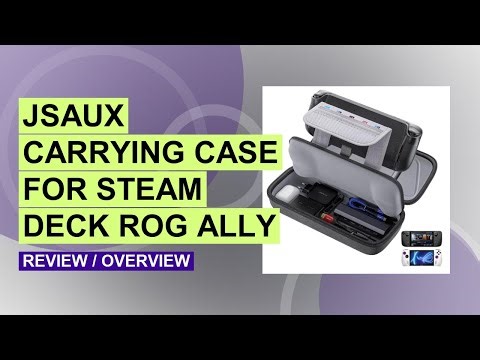 JSAUX Steam Deck & ROG Ally Carrying Case Review – Best Travel Protection?