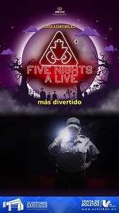 🎃👻 ¡El terror más divertido llega a Santiago, N.L.! 👻🎃 Vive la experiencia única de FIVE NIGHTS A LIVE – Especial de Halloween 🔥 Una puesta en escena llena de luces, música y tus personajes favoritos que cobrarán vida en el escenario. 🗓 26 de octubre – 4:00 P.M. 📍 Auditorio Santiago ✨ ¡Niños disfrazados entran GRATIS EN LA COMPRA DE 1 de adulto! 🎟 ¡No te quedes fuera! Compra ya tus boletos en 👉 www.urticket.mx 👉 Vive un Halloween diferente, lleno de sorpresas, diversión y mucha adrenal