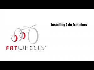 Installing Axle Extenders