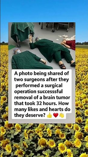 Heroes After 32 Hours of Brain Surgery ❤️👏