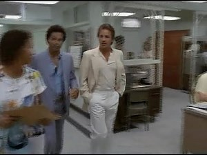 MIAMI VICE S1 Behind the scenes Don Johnson Michael Mann