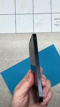 He broke the screen of his iPhone 12 by dropping it off his bed, I replaced the screen for him 📱