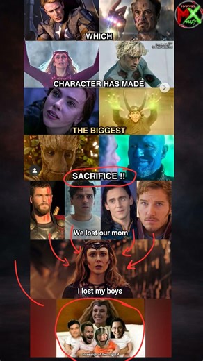 Which Character Made The Biggest Sacrifice In The MCU? 🥺 | Wanda Maximoff’s family is wild #marvel
