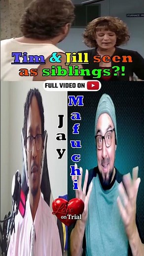 Tim & Jill seen as SIBLINGS?! #marriage #love #comedy #tv #fyp #shorts