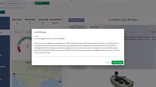 Why stop at insights when you can take action instantly? In this demo, Mike shows how to embed automation into Qlik dashboards using form inputs, logic and more, no custom code required. Learn how to #DoMoreWithQlik: https://bit.ly/3Yw7MFV | Qlik