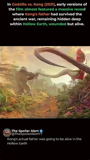 The Secret Kong Family Reunion Cut From Godzilla vs Kong #GodzillaVsKong #Monsterverse #shorts
