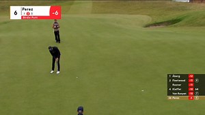 Victor perez makes birdie on no 6 at genesis scottish open