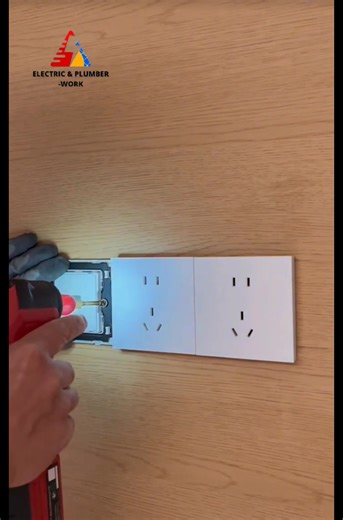 Gang switch install problem solved 😔#electricalengineering #switch | Electric & plumber world